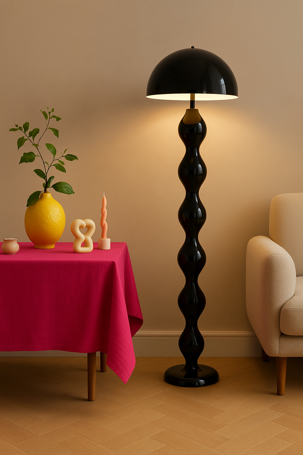 Lampadaire Champignon